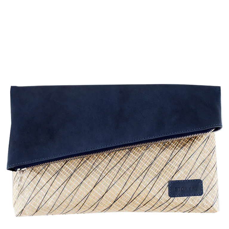 Синий клатч №1